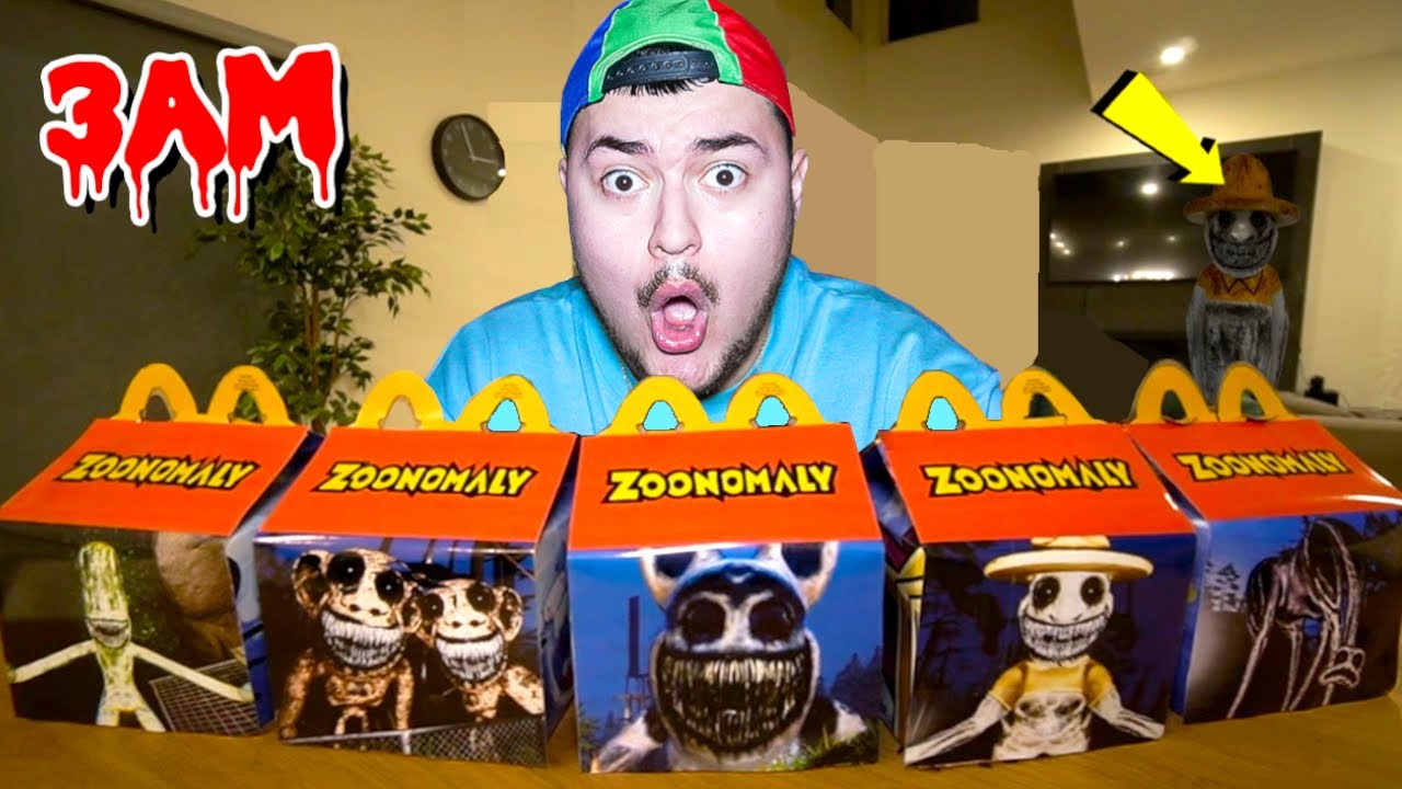 NE JAMAIS COMMANDER LES HAPPY MEAL ZOONOMALY &Agrave; 3H00 DU MATIN ! Zookeeper , Rabbit , Angry Cat !