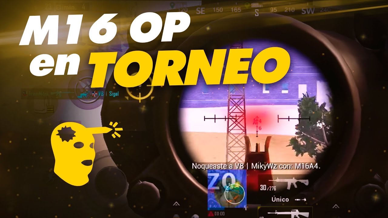 M16 MODO ONFIRE 🔥 EN TORNEO - PUBG MOBILE / MITEK