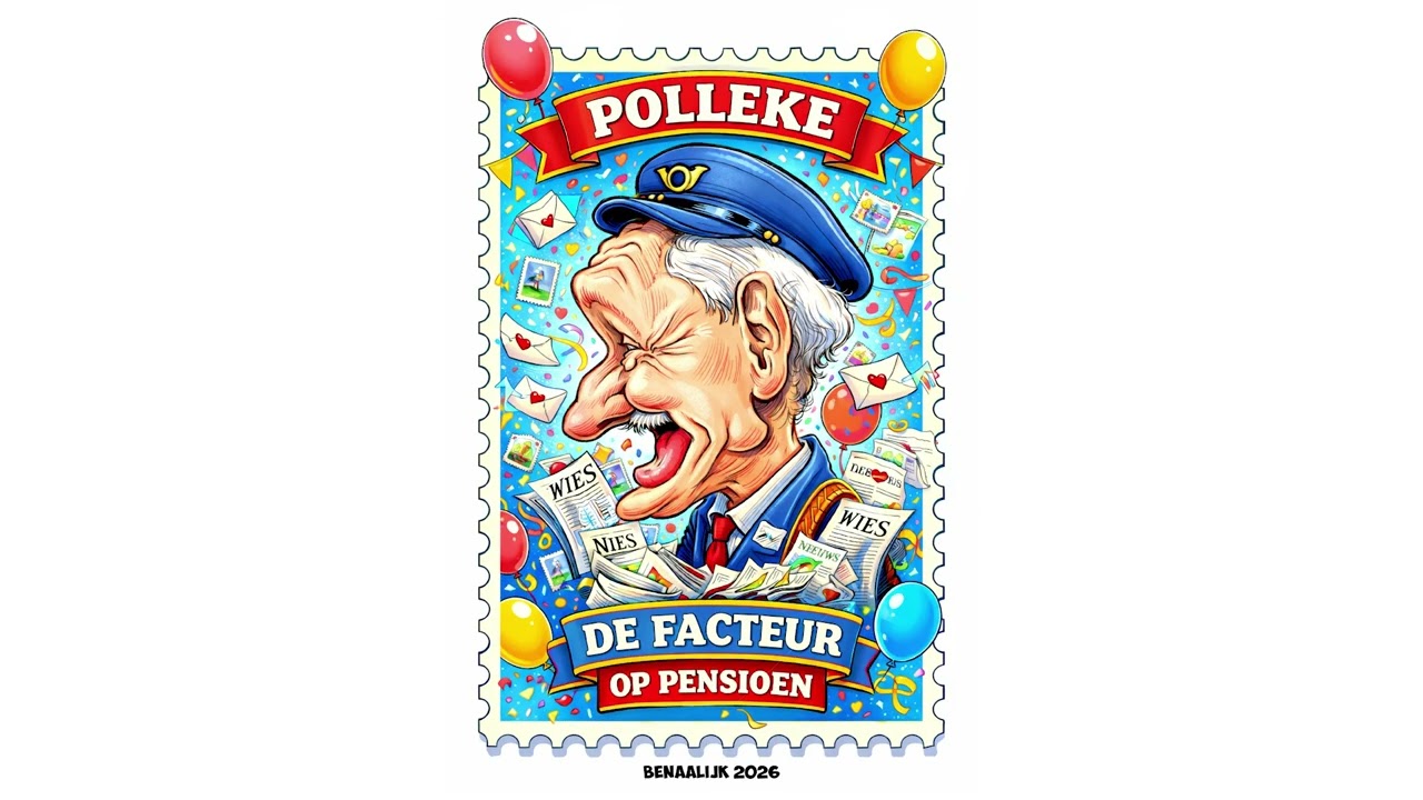 Benaalijk 2026 | Polleke de facteur - Stoetlied