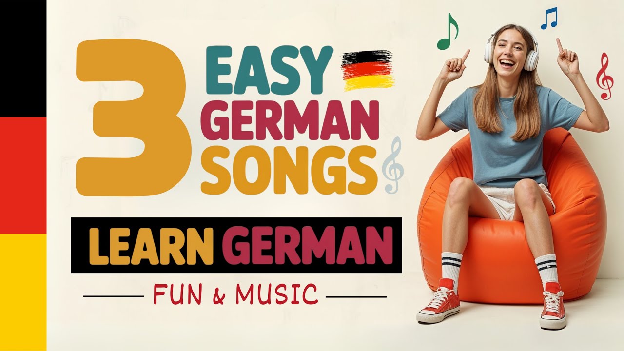 3 Easy German Songs! &ndash; Learn German through Music & Fun A1&ndash;A2