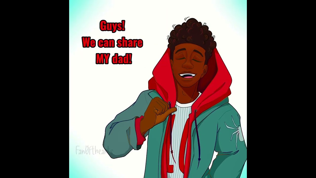 No Dad? No Problem! || #redsneakersquad #deku #yujiitadori #milesmorales #animation