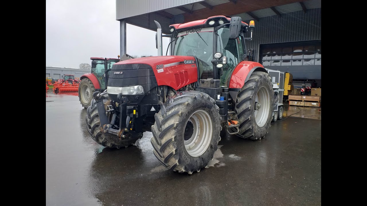 CASE IH PUMA 200 , PASSAGE AU BANC ? VERDICT...?
