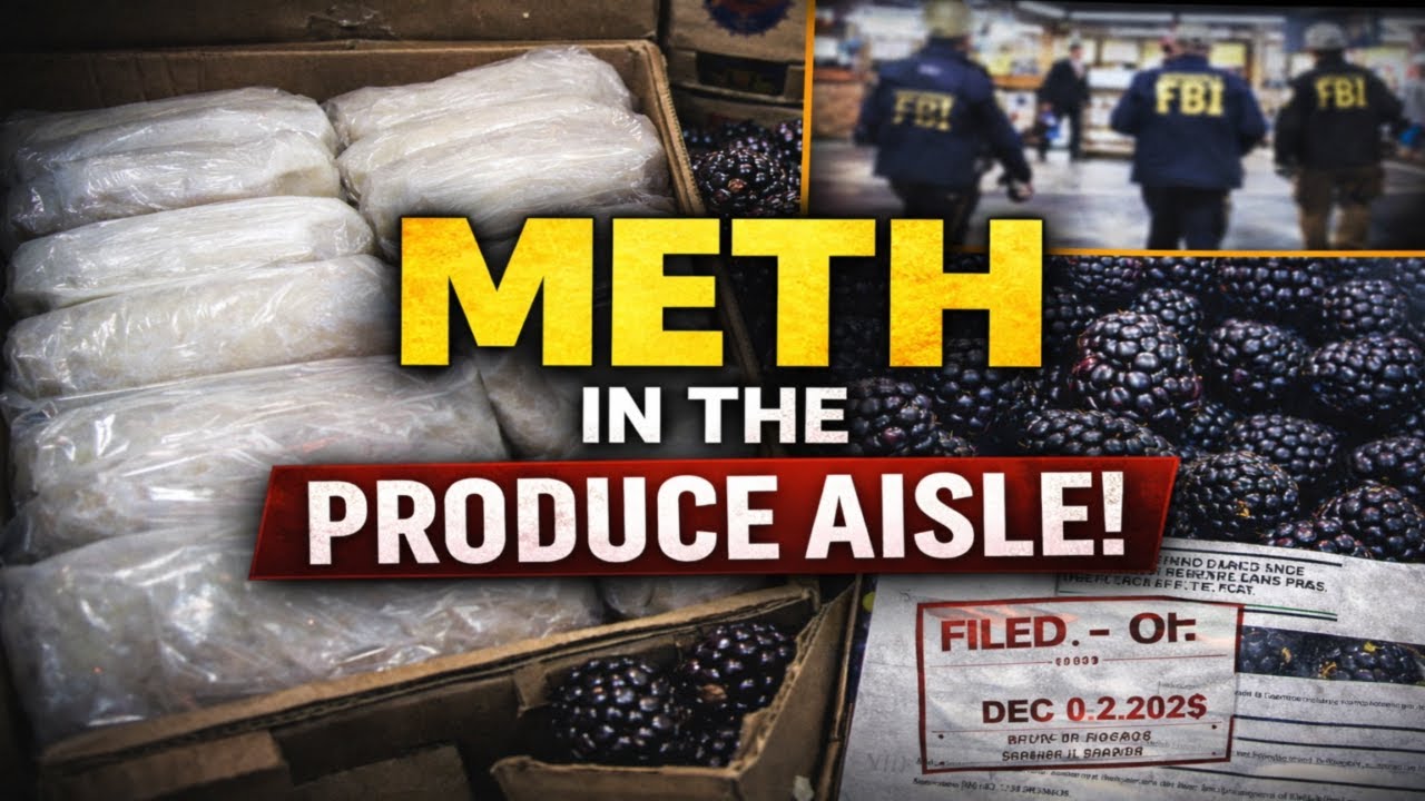 METH in the Produce Aisle: 1,600 Pounds Hidden in Blackberries - #crime