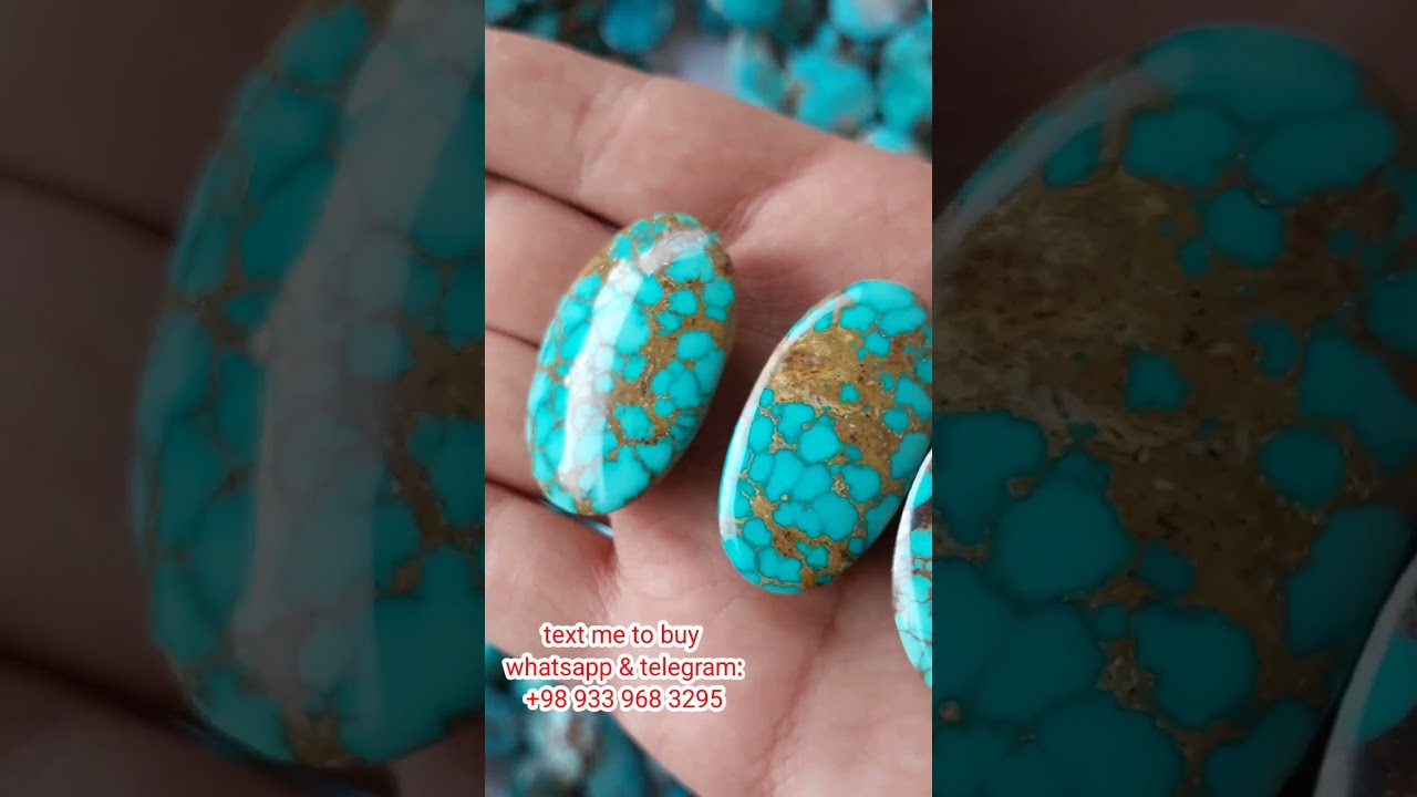 amazing natural persian turquoise stone ,batu pirus persia , gemstones , #pirus persia #gemstones
