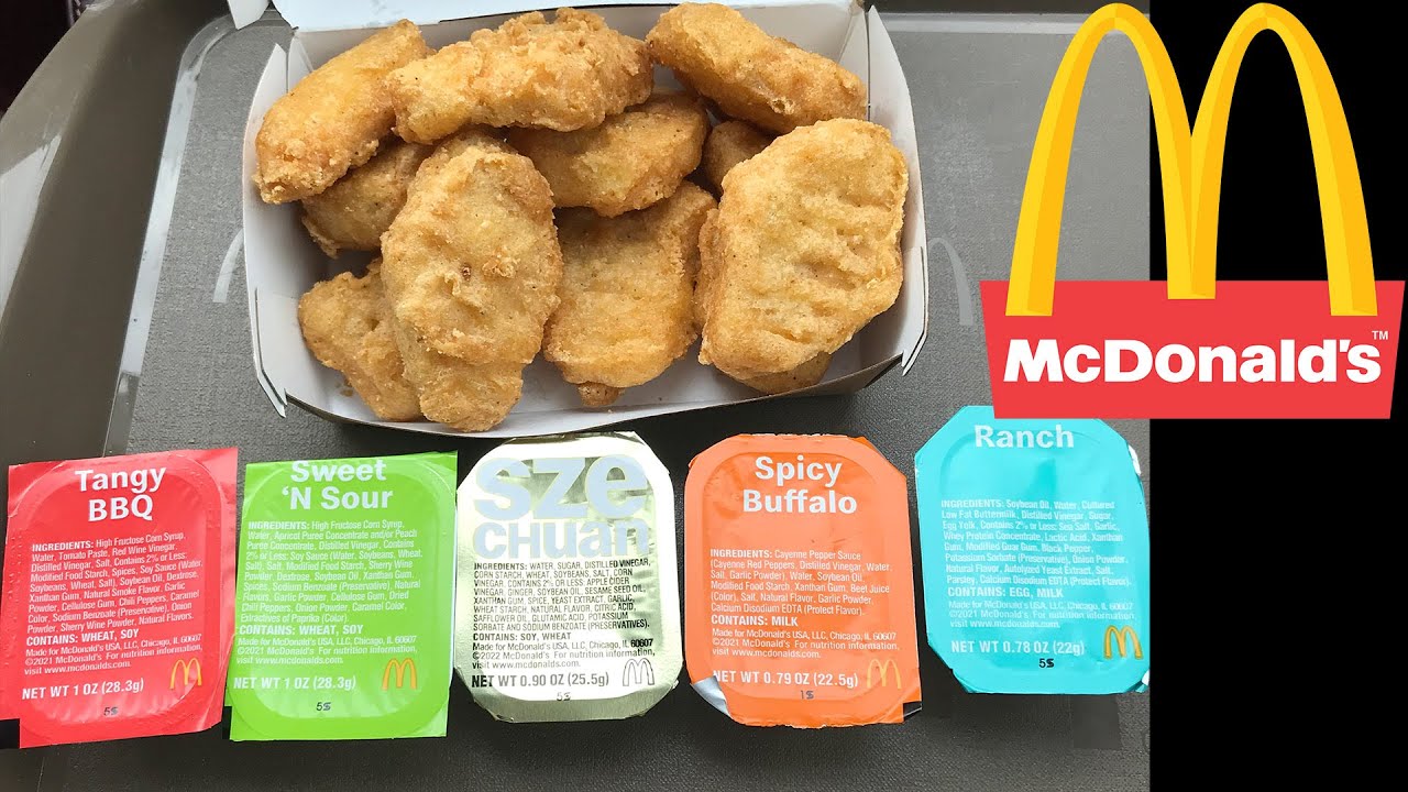 McDonald’s: Szechuan Sauce, Tangy BBQ, Sweet ‘N Sour, Spicy Buffalo & Ranch Review