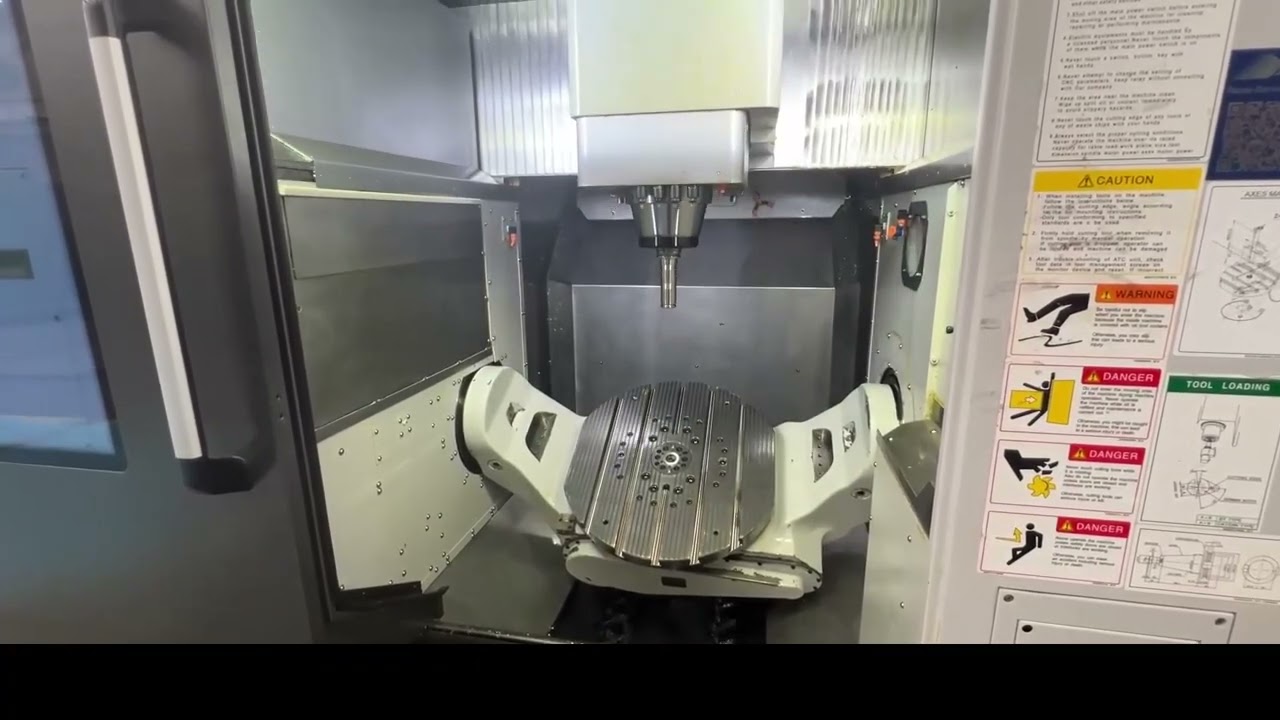 2021 Doosan DVF-6500 CNC 5-Axis Vertical Machining Center