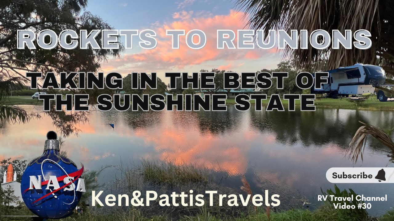 From Rockets to Reunions: Taking our Brinkley on its Maiden voyage around the Sunshine State.