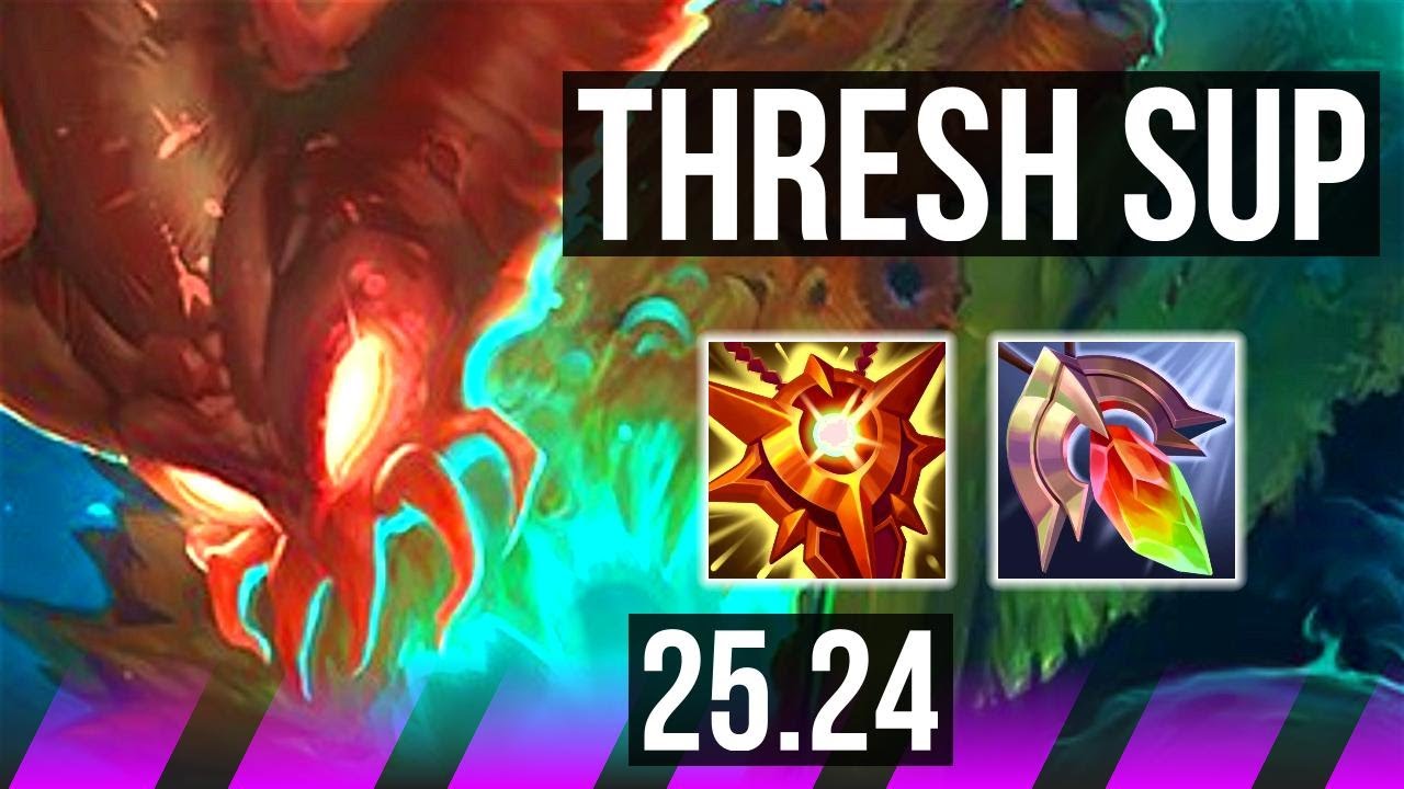 THRESH & Miss Fortune vs NAUTILUS & Kai'Sa (SUP) | 2/0/21 | KR Challenger | 25.24