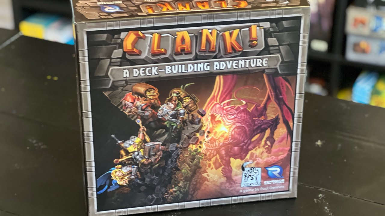 Totally Boring Unboxing : Clank! A Deck Building Adventure