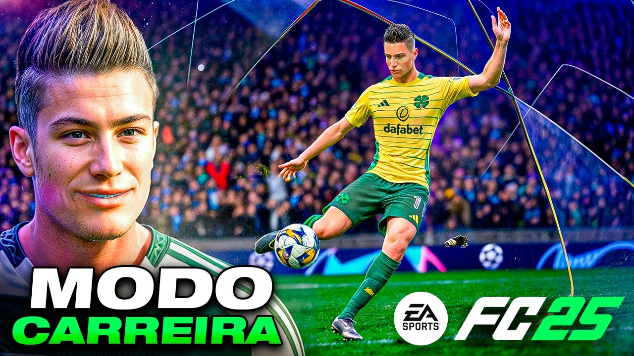 A MINHA ESTREIA NA CHAMPIONS LEAGUE! MC JOGADOR FC 25 - EPI 03