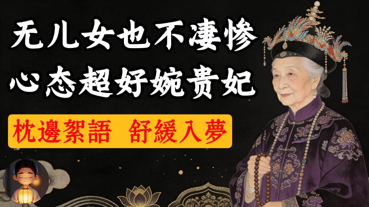 无儿无女却活到92岁！乾隆最没存在感的婉贵妃，凭什么笑到了最后？| 枕边密语，舒缓入梦