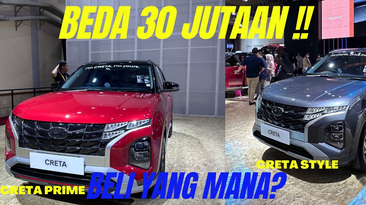 POV - HYUNDAI CRETAPRIME  2023 VS CRETA STYLE , BEDA CUMA 35 JUTAAN ?