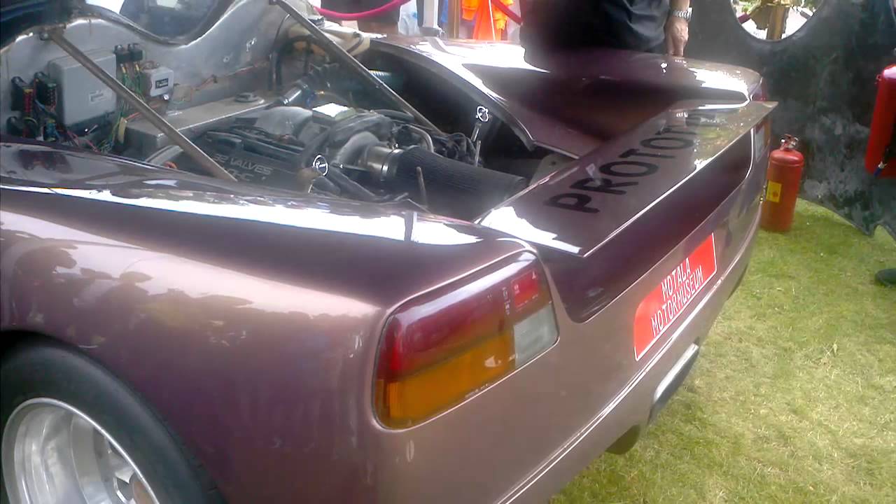 Koenigsegg prototype, trying to start the engine, video nr 1