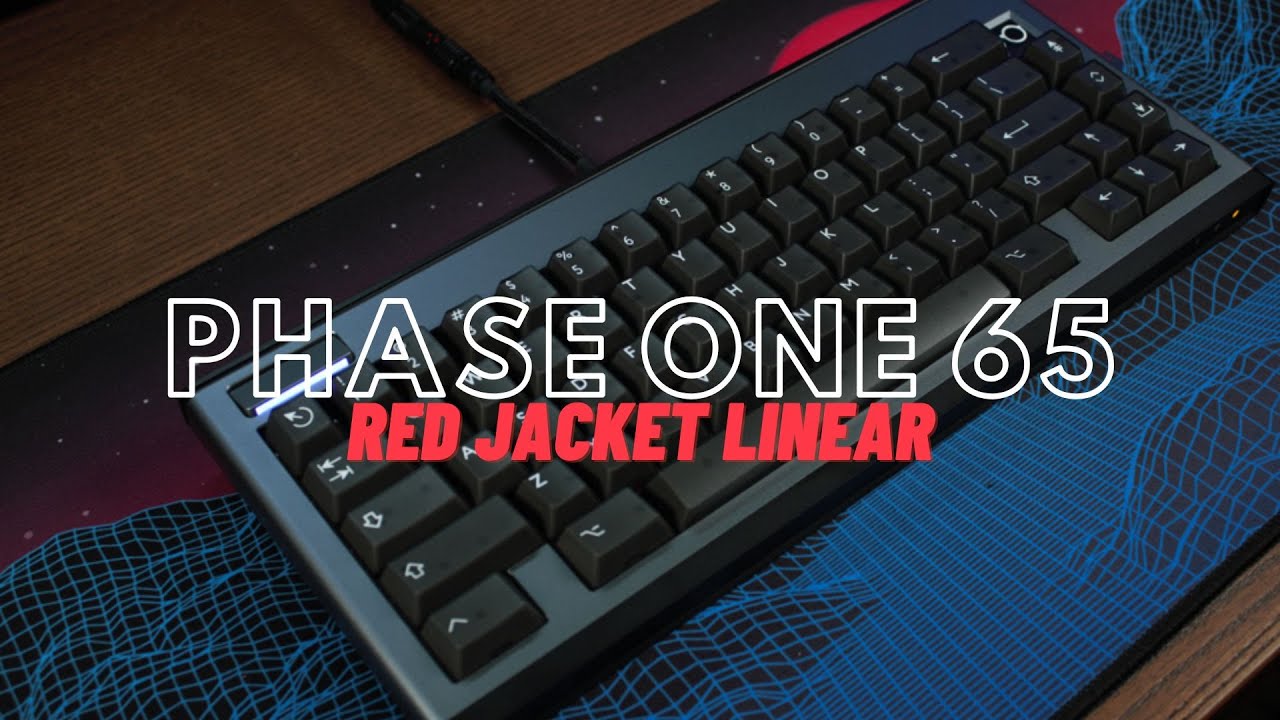 Phase One 65 Build with Red Jacket Linear Switches