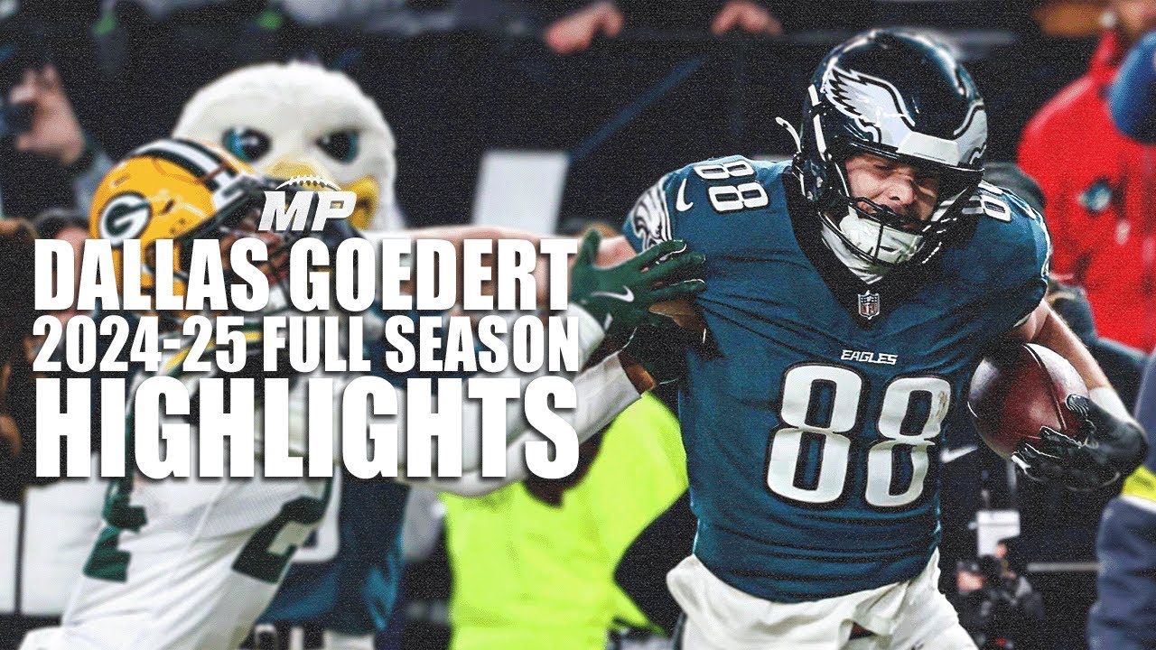 Dallas Goedert 2024-25 Full Season Highlights [HD]