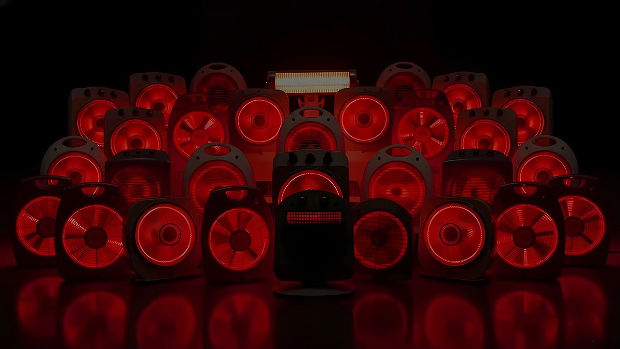 30 Cozy Fan Heater Sounds for Peaceful Sleep Tonight | Stress Relief, Focus & 528 Hz Healing