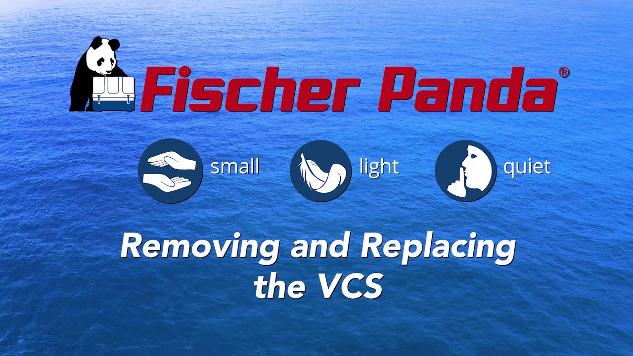 Removing and Replacing the VCS on a Fischer Panda Generator