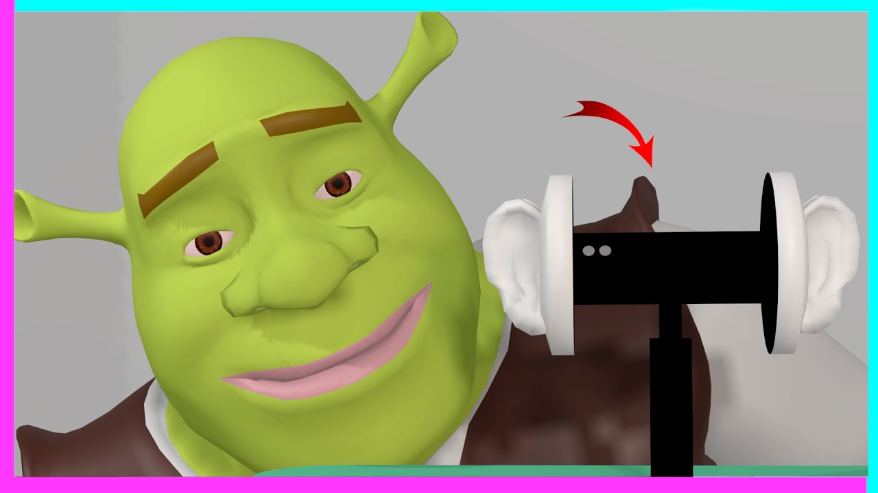 Shrek does ASMR, (Cursed)