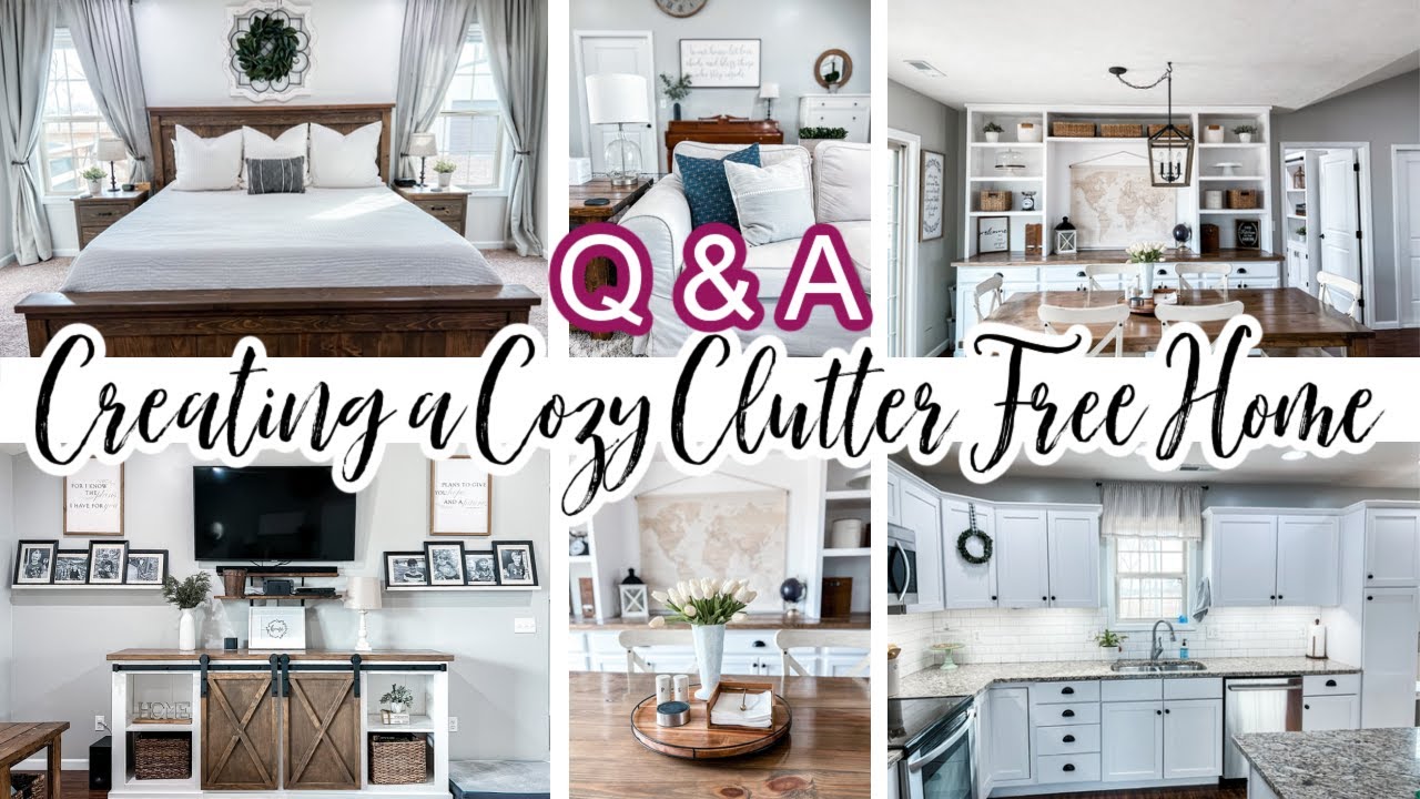 Q & A - TIDY HOUSE WITH KIDS | CREATING A COZY, CLUTTER FREE HOME | MAINTAINING A MINIMAL WARDROBE