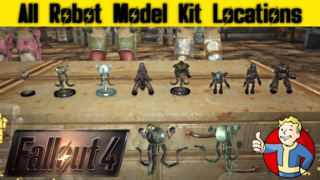 Fallout 4 All Robot Model Kit Locations