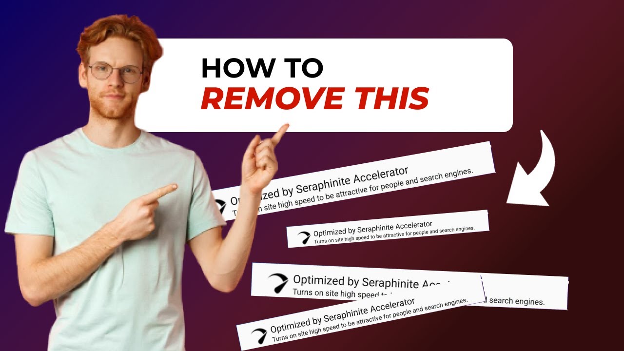 How to remove Seraphinite Accelerator footer copyright