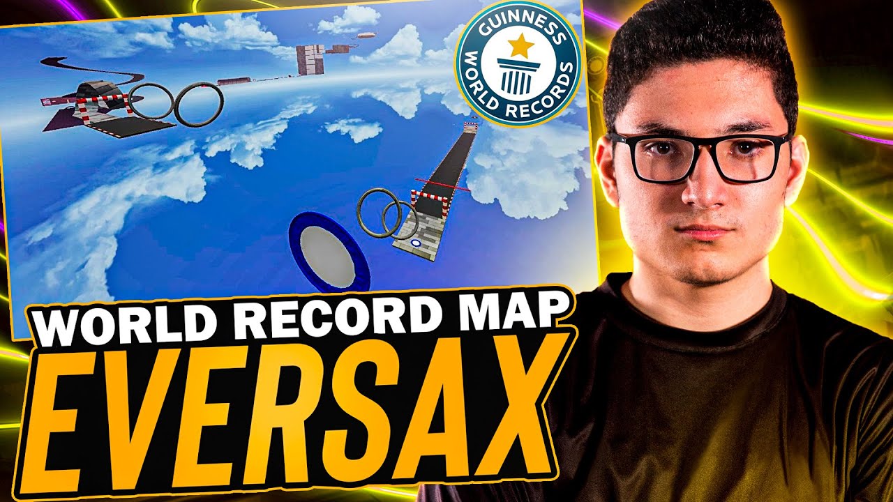 WORLD RECORD SUR LA MAP DE EVERSAX | 1000$ Eversax's Dribble Challenge