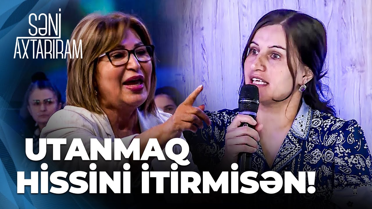 Səni Axtarıram - G&uuml;lxanım və ekspert arasında gərgin anlar - Bu kimdir ki, k&ouml;mək edirsiniz?