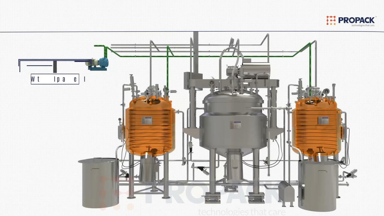 Ointment / Cream Processing Plant