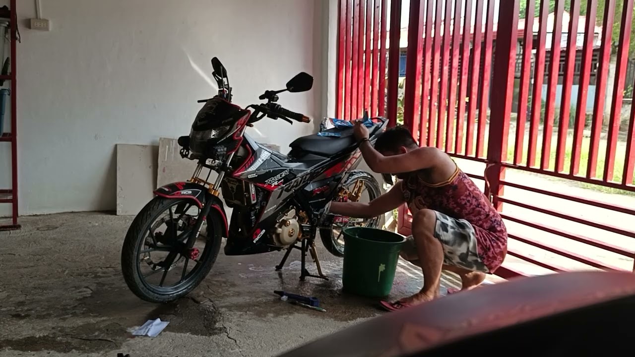 Washing Time ng Raider 150 FI 2018 model