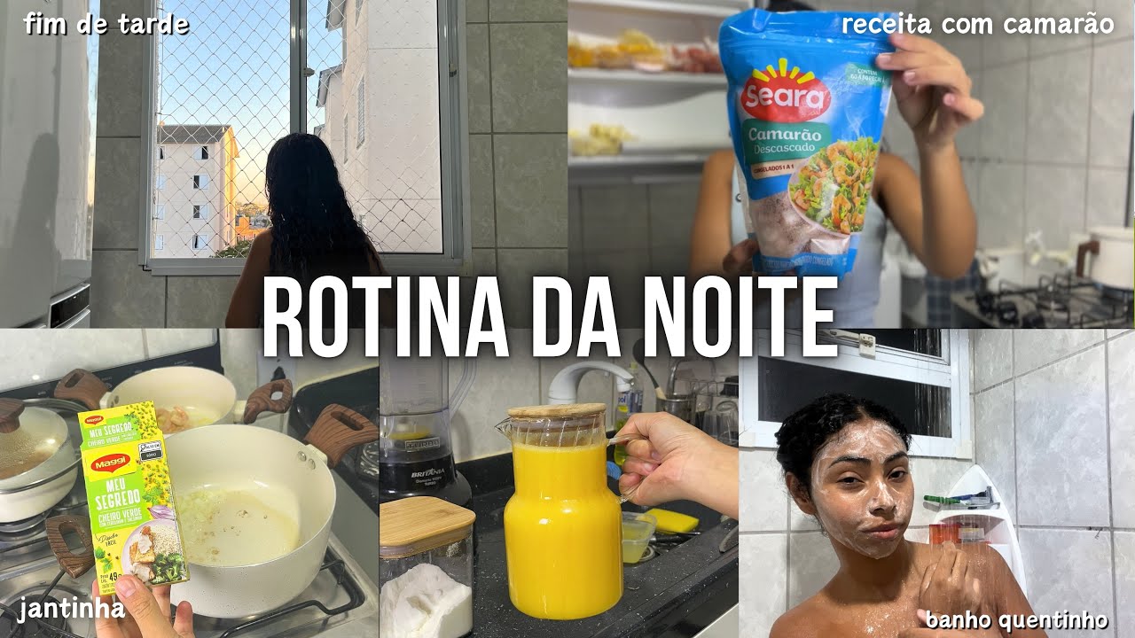 ROTINA REAL: fiz strogonoff de camarão + congelei as frutas ✨🤍