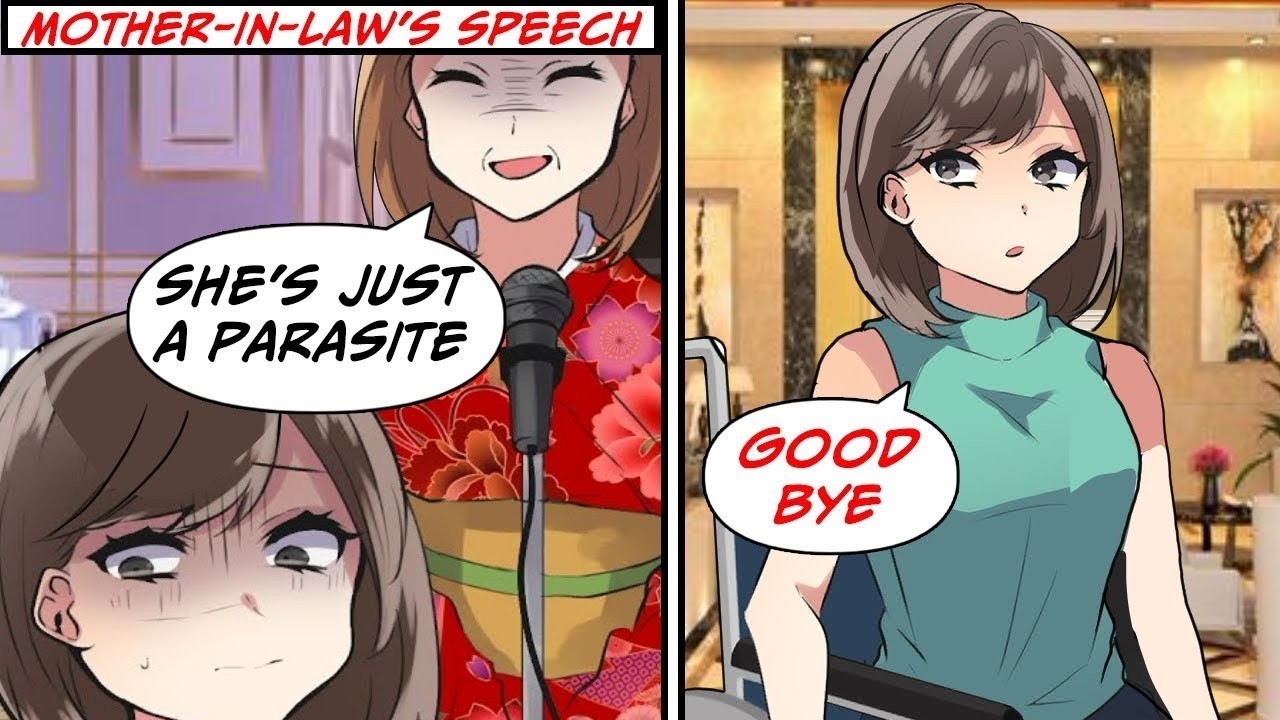 My mother in law defames me during a wedding reception Text + Animation
