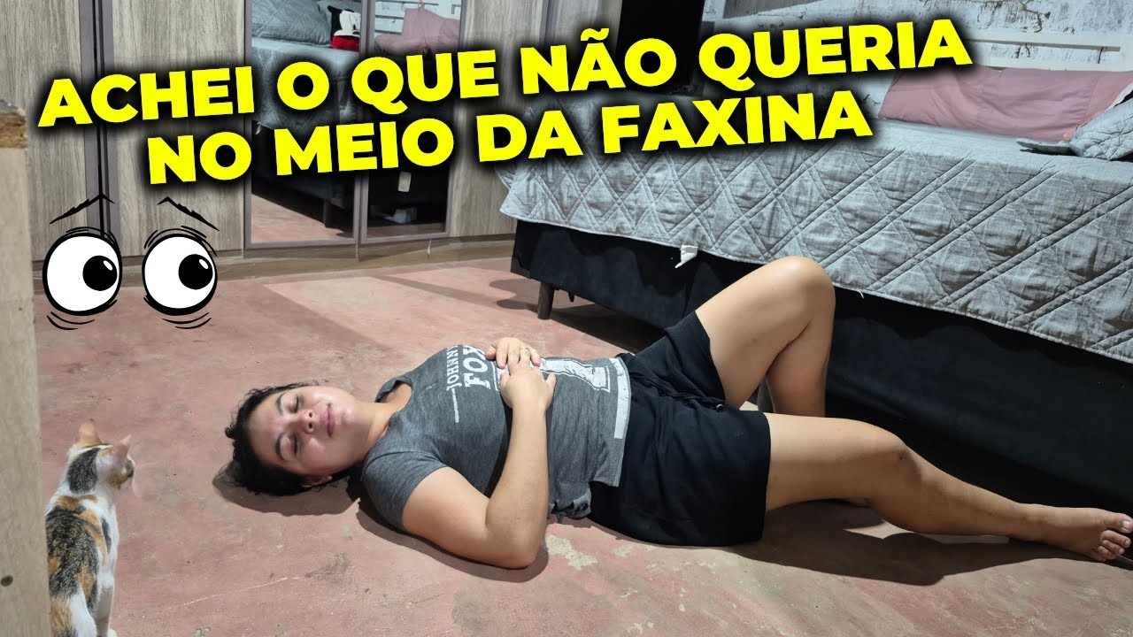 FAXINA COMPLETA NO QUARTO & BANHEIRO DA MINHA CASINHA DE BARRO