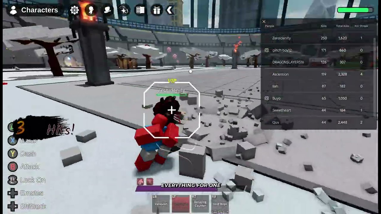 Martinlee1234 (Me) VS ZeroIdenity (Girl) FINAL BATTLE (Roblox - heroes battleground)
