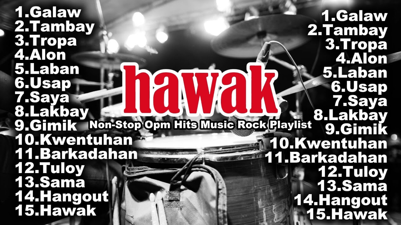 hawak | non-stop opm hits music rock playlist | @pitiksound2.0
