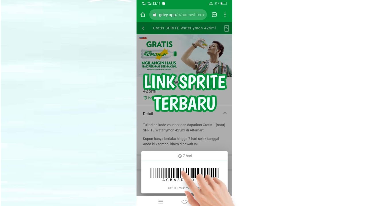 LINK SPRITE TERBARU | Sprite Graris | #shorts