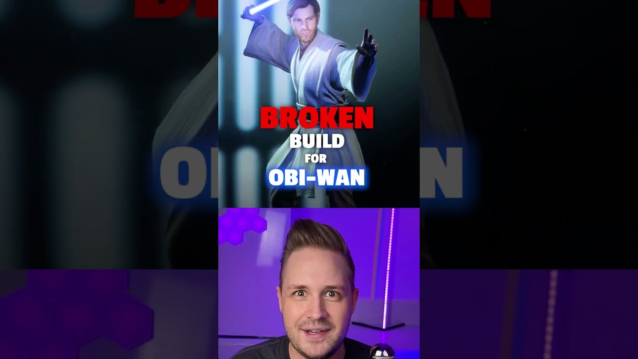 💯The best star cards build for Obi-Wan Kenobi in Battlefront 2 (Heroes vs Villains) #battlefront2
