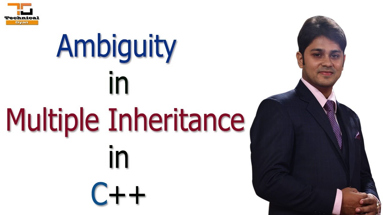 Ambiguity in Multiple Inheritance in C++