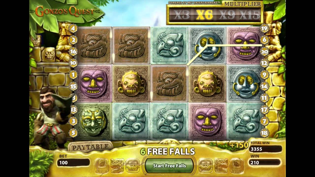 Online Slots Free Spins & &pound;23,410 Mega Big Win | Gonzo's Quest