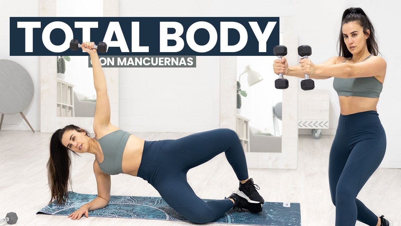 TOTAL BODY | Ejercicios con mancuernas para todo el cuerpo