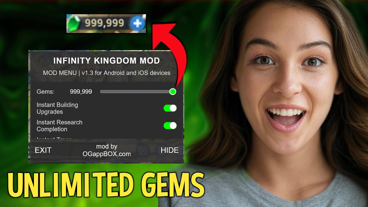 Infinity Kingdom Hack Mod Working on iOS and Android How to Get Free Gems Easily