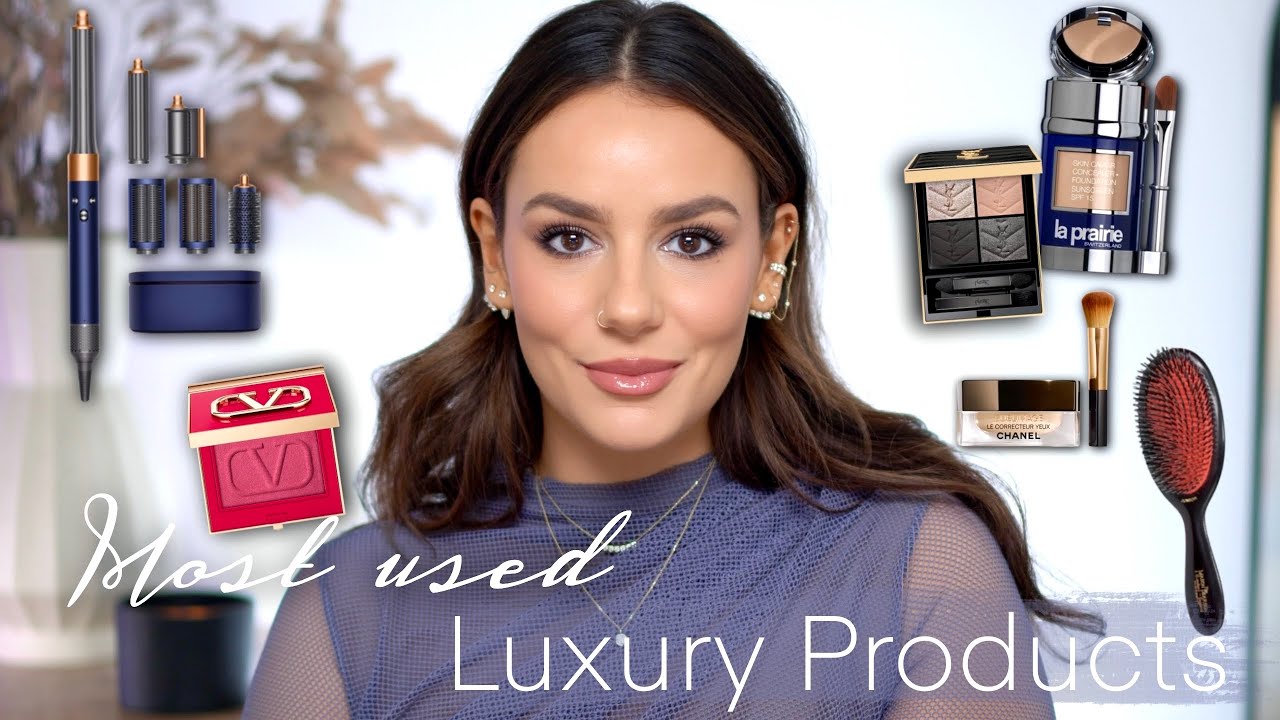 MOST USED LUXURY PRODUCTS: Makeup, Hair, Fragrance & More
