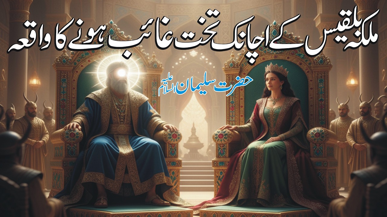 Hazrat Suleman AS aur Malika Bilqees ka waqia I Islami Waqiat