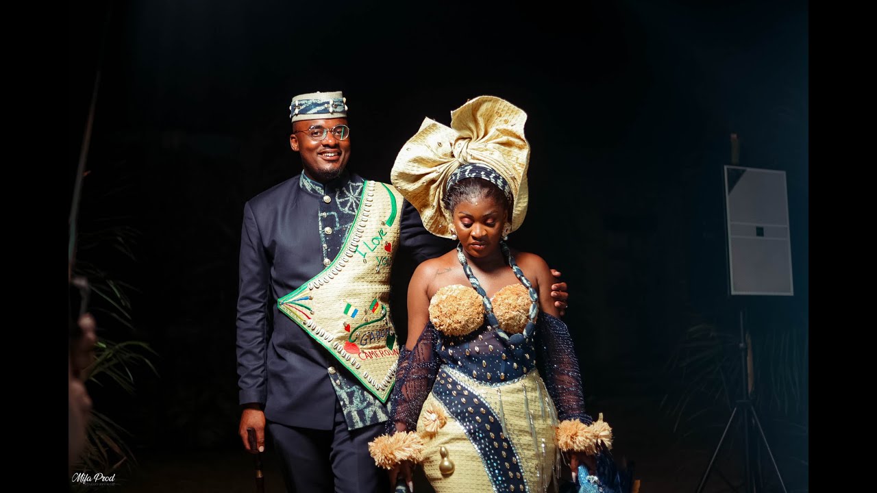 mariage  coutumier Gabon Cameroun Angela & Elvis