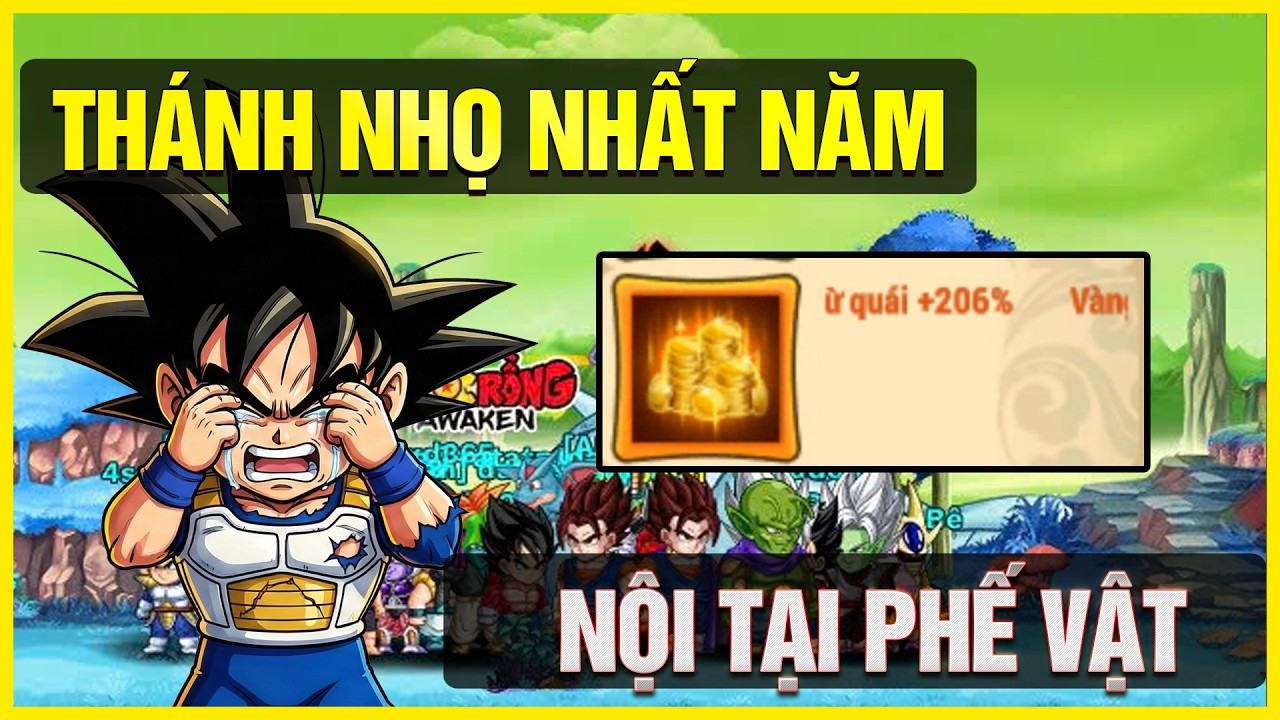 NGỌC RỒNG AWAKEN  - LẦN ĐẦU THỬ MỞ NỘI TẠI ĐI ÚP VÀNG VÀ CÁI KẾT.. THÁNH NHỌ LẠI NHẬP