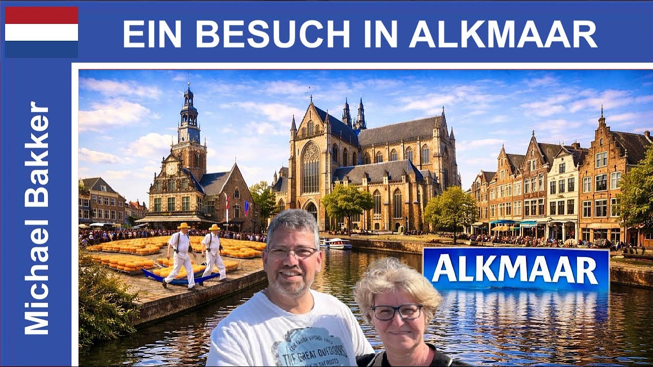 🇳🇱 Ein Besuch in ALKMAAR - Vanlife - 4K - Reisedoku