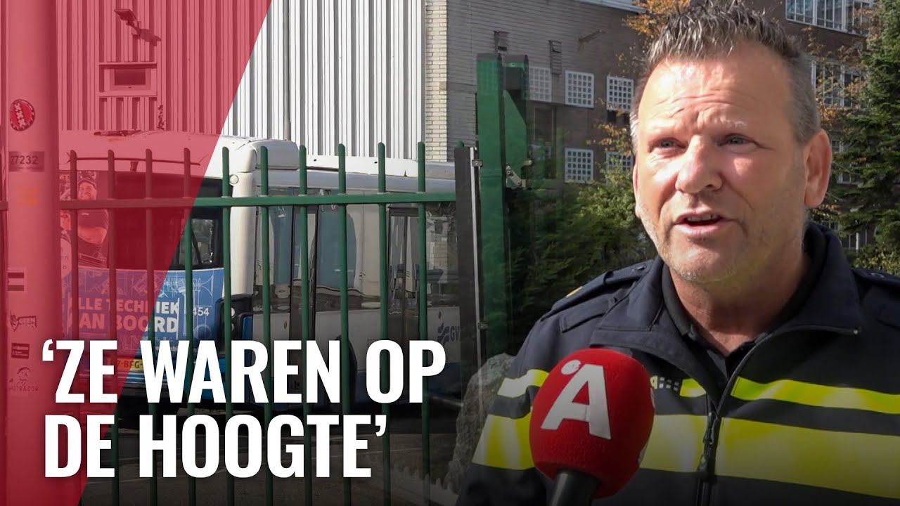 Politie haalt 23 GVB-bussen van de weg tijdens buscontrole
