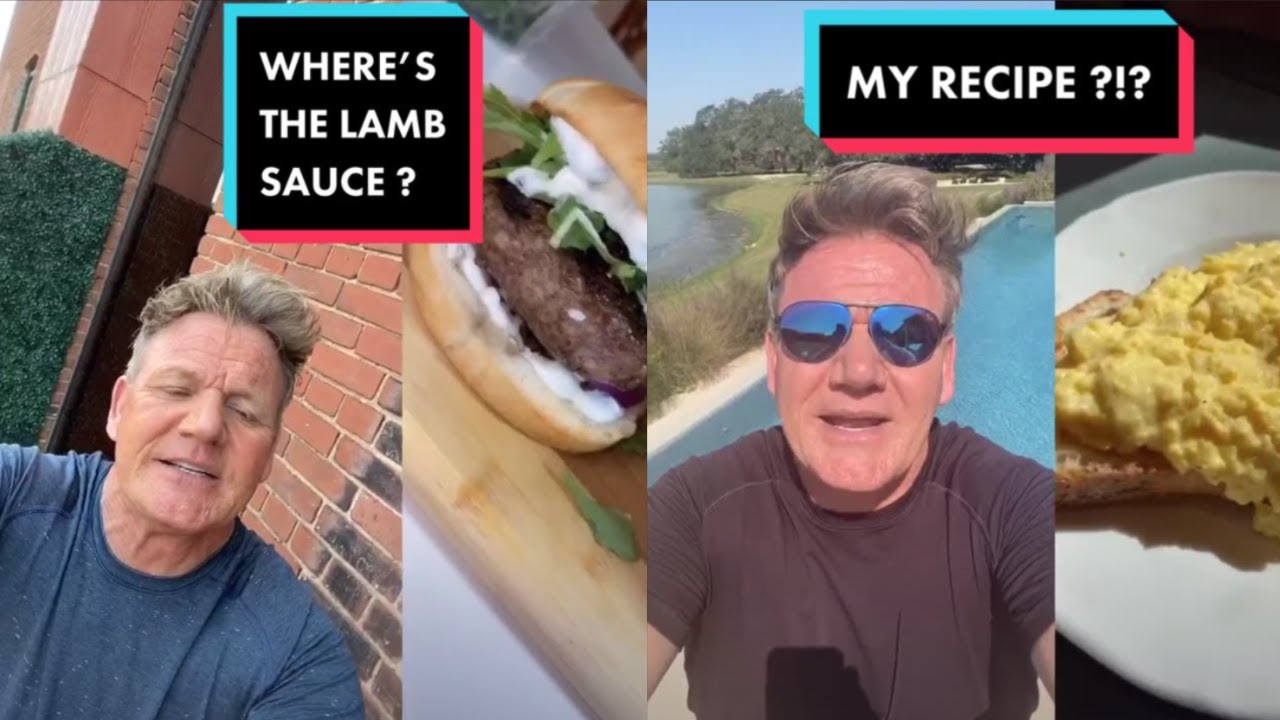 Gordon Ramsay reacts to bad TikTok cooking