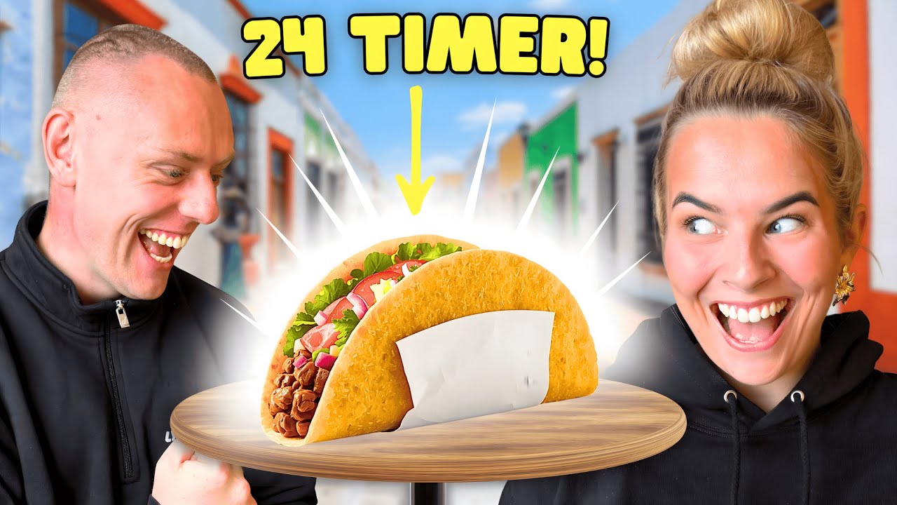 SPISER KUN TACOS I 24 TIMER I MEXICO!!