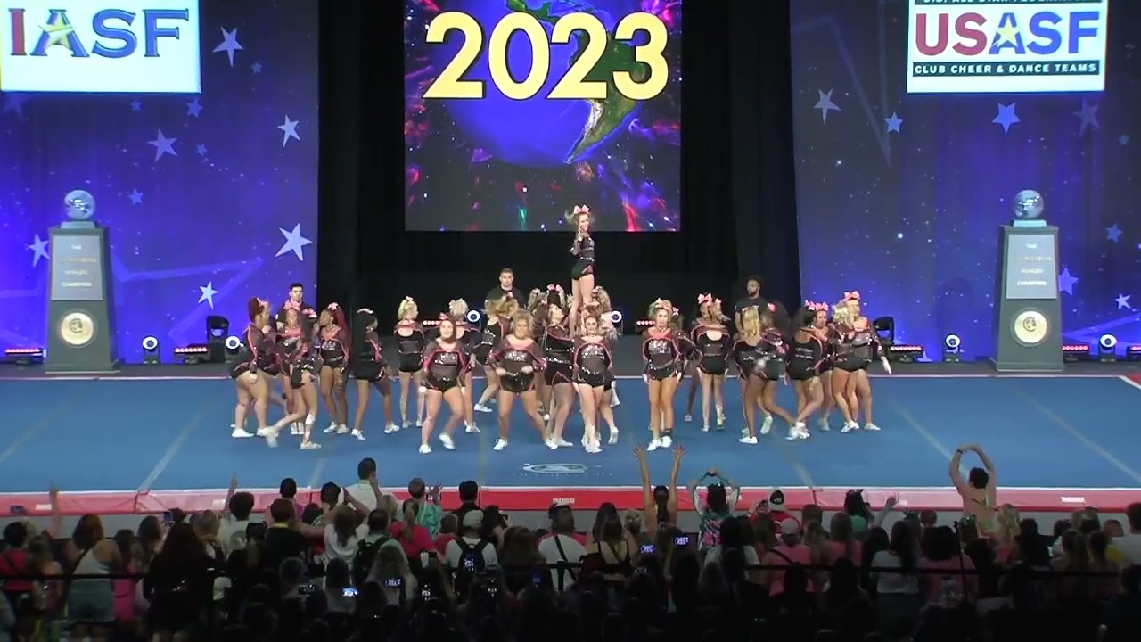 Cheer Extreme - Lady Lux in Finals at The Cheerleading Worlds 2023