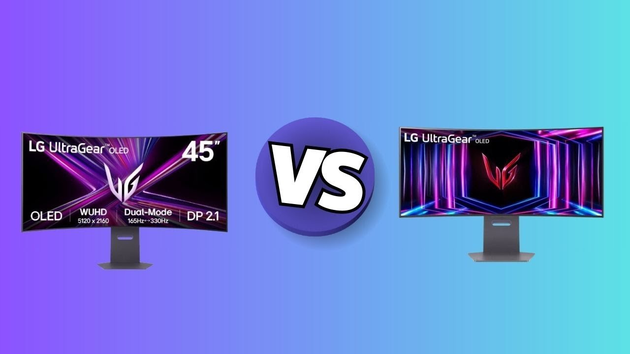 LG 45GX90SA vs LG 45GX990A || Full Monitor Comparision